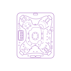 Fixtures Hot Tub Jacuzzi Sundance Aspen Spa Engraving Svg Design, Free Vectors File